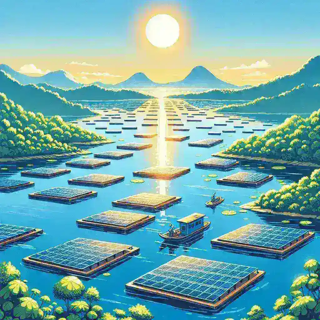 Startup Energi Terbarukan Lokal Bangun PLTS Terapung di Waduk Jawa Tengah